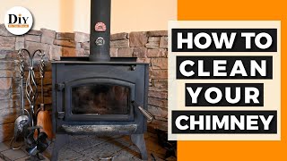 How to Clean a Chimney  How to Sweep a Chimney [upl. by Navek]