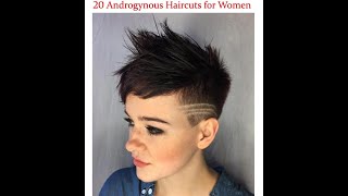 20 STUNNING Androgynous Haircuts for Women [upl. by Jo-Ann]