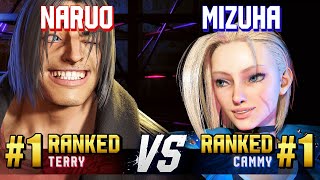 SF6 ▰ NARUO 1 Ranked Terry vs MIZUHA 1 Ranked Cammy ▰ High Level Gameplay [upl. by Savdeep820]