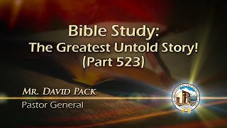 David C Pack – Jesus Christ Returns July 10 2024 [upl. by Nera262]