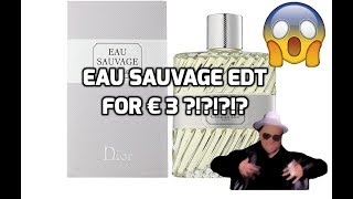 Eau Sauvage EDT by Dior Clone  Blanc Pour Homme by Primark [upl. by Oeflein]