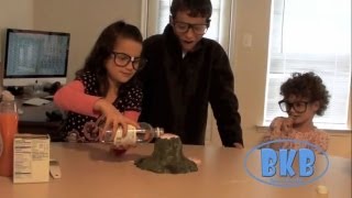 Bratayley Knows Volcanos Science Experiments for Kids BKB 1 [upl. by Libenson]