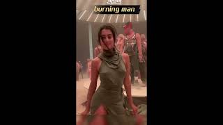 Burning Man 2023 Milkshake sandstorm dance KatherinneRodriguez [upl. by Hamner119]