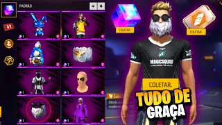 É AMANHÃ CUBO MÁGICO DE GRAÇA CAMISA MAGIC SQUAD TROCA NICK GRÁTIS E MAIS NOVIDADES FREE FIRE [upl. by Maribel]