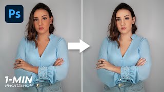 1Minute Photoshop  Tip To Lighten Skin Tone in Photoshop [upl. by Annamarie]