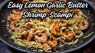 Easy Lemon GarlicButterShrimpScampi  Ray Macks Kitchen and Grill [upl. by Meares]