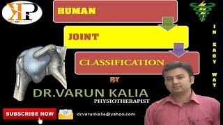 Joint Classification according to Structure and Function by DrVarun Kalia PT [upl. by Kathye543]