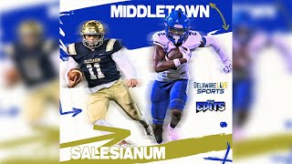 Salesianum visits Middletown Football LIVE from Middletown [upl. by Ettenowtna610]