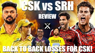 IPL 2024 Chennai Super Kings vs Sunrisers Hyderabad Review  CSK vs SRH  Pdoggspeaks [upl. by Eiznek]