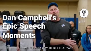 Dan Campbells Hilarious Postgame Speech After Lions vs Colts [upl. by Albric]