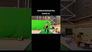 Flash vs Makkari behind the scene vs actual scene shorts [upl. by Tera]