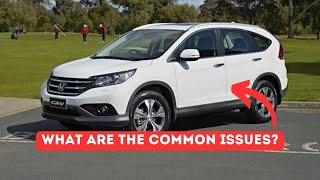 Common Problems with the 20122014 Honda CRV [upl. by Werdnael]