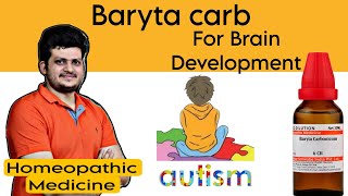 Baryta Carb  Symptoms  How to Use  Autism  Memory loss  Increase Height  Homeopathic Medicine [upl. by Ahtelra]