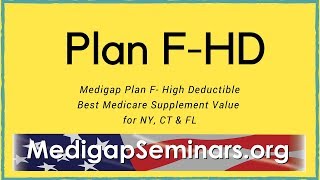 Medicare Supplement Plan FHigh Deductible  NY CT amp Floridas Best Value [upl. by Regdor811]