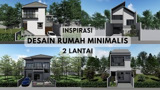 INSPIRASI DESAIN RUMAH MINIMALIS 2 LANTAI [upl. by Dulla373]