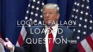 Trump Analysis Teaching Logical Fallacies [upl. by Henriques]