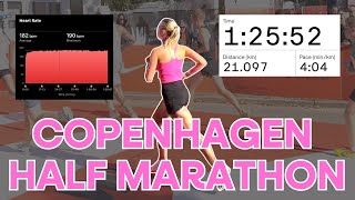 Copenhagen Half Marathon 2024 l My 125 Race Experience [upl. by Lenrad]