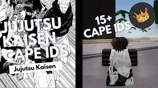 Jujutsu Kaisen Cape IDs for the Strongest Battlegrounds 25 [upl. by Lindemann]