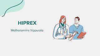 Hiprex Methenamine hippurate  Drug Rx Information [upl. by Neelyar]