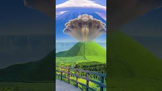 Explosive Volcano Eruption TakeosWorldWonders explore viral nature lava 4k shorts volcano [upl. by Oramlub]