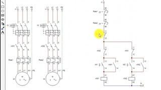 Enclavamiento eléctrico de dos motores [upl. by Aneeuq]