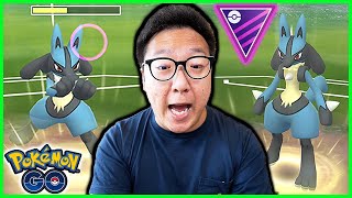 Level 50 Lucario TOTALLY Surprised Me in Go Battle Master League in Pokemon GO [upl. by Sella]