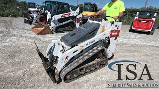 1105  2016 Bobcat MT85 Skid Steer Will Be Sold At Auction [upl. by Butcher]