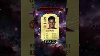 Marcus Rashford FIFA 17FC25 evolution manchesterunited fifa fc24 football soccer shorts [upl. by Esadnac]