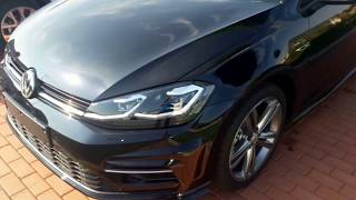 VW GOLF 7 FACELIFT R LINE 2017 [upl. by Iznekcam]