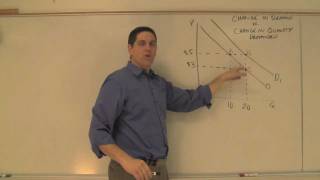 Change in Demand vs Change in Quantity Demanded Key Concept [upl. by Ditzel512]