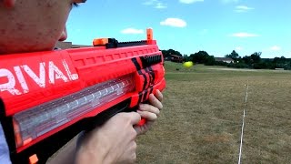 Nerf Rival Zeus MXV 1200 Review and Shooting [upl. by Egreog]