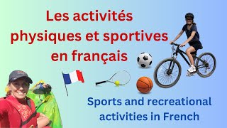 Sports and games in French Beginners [upl. by Hurst]