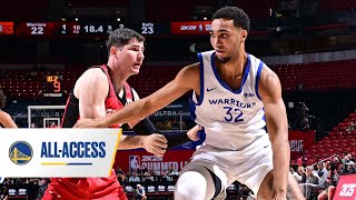 Warriors AllAccess  Golden State Warriors at Las Vegas Summer League 2024 [upl. by Laurena]