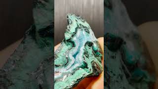 Chrysocolla with Malachite from Arizona  DallasStoneworkscom [upl. by Borszcz49]