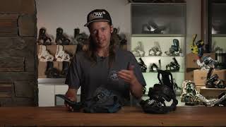 Flow Fenix Plus Hybrid Snowboard Bindings 2024 [upl. by Leiand887]