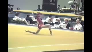 HDp60 Oksana Omelianchik URS Floor All Around 1987 World Championships [upl. by Onavlis244]