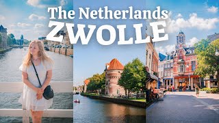 A summer trip to Zwolle 🇳🇱 Netherlands travel vlog [upl. by Aliwt763]