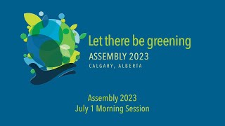 General Synod 2023  Assembly 2023 livestream — July 1 Morning Joint Session [upl. by Roseanna]