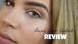 Desio Color Contacts vs Freshlook ColorBlends [upl. by Layor]