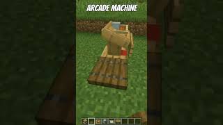 minecraft arcade machine tutorial shorts [upl. by Gerger]