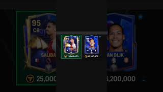 🇫🇷 Saliba VS 🇳🇱Van dijk fcmobile fifamobile fc24 shortsfifa rkreddyfifafootball [upl. by Vey]