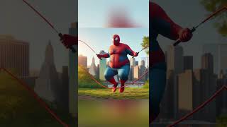 SpiderMan is losing weight brawlstars spiderman marvel [upl. by Haiacim]