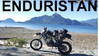 best dual sport gear adventure travel enduristan luggage review  camping trip packing fe501  45 [upl. by Aracat]