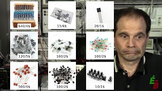 EB90 Kit de Composants Électroniques pour Débutant p1 La Base de la Base [upl. by Assenay]