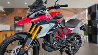 All New 2024 BMW G 310 GS Rallye Edition Red Black  Review as my Perspective [upl. by Shaine]