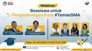 Webinar Untuk Pengembangan Karir Teman SMA [upl. by Llednik]