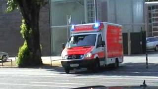 2x RTW BF Frankfurt Wache 4 und STW Polizei [upl. by Thorstein831]