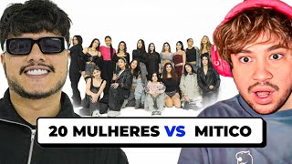 20 MULHERES vs MITICO  React Peixe [upl. by Ailam]