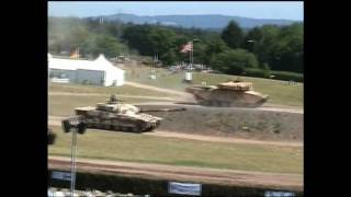 Challenger 1 tank Exclusive footage at Tankfest 2010 [upl. by Novonod497]