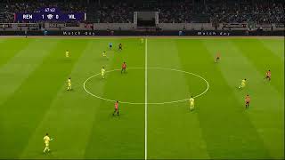 ren vs vıl FIRST HALF  PES 21 GAMEPLAY [upl. by Audette848]